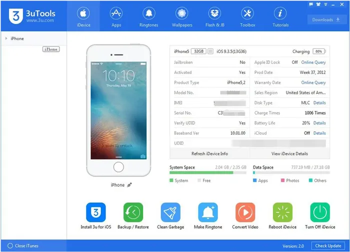 Una de las mejores alternativas a iTunes para iPhone y iPad: 3utools