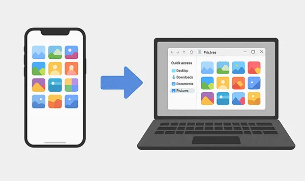 Cómo acceder a las fotos del iPhone en la PC