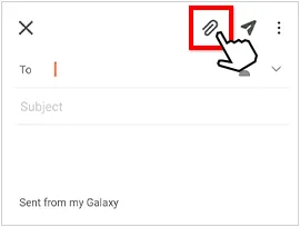 inviare file da Android a iPhone tramite e-mail