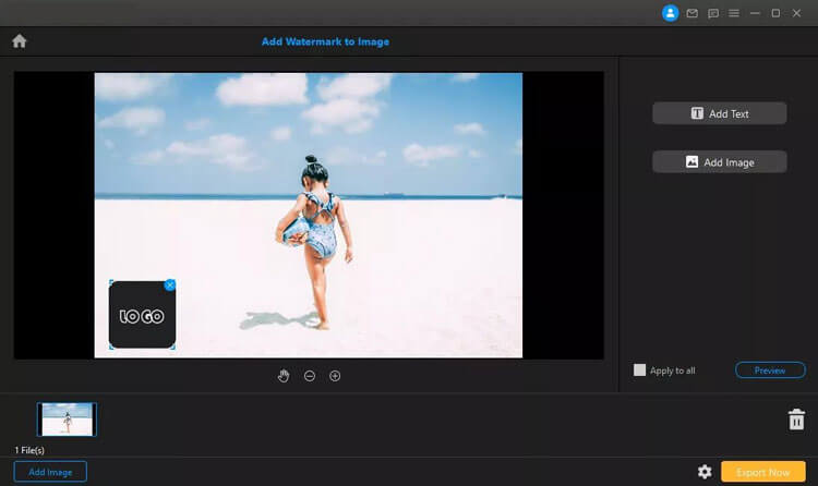 add image watermark to image