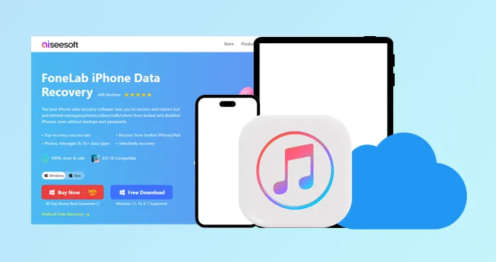 Aiseesoft Fonelab iPhone-Datenwiederherstellungsbericht