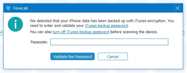 iTunes-Backups erkennen