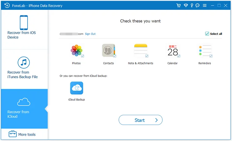 Daten aus iCloud-Backup wiederherstellen