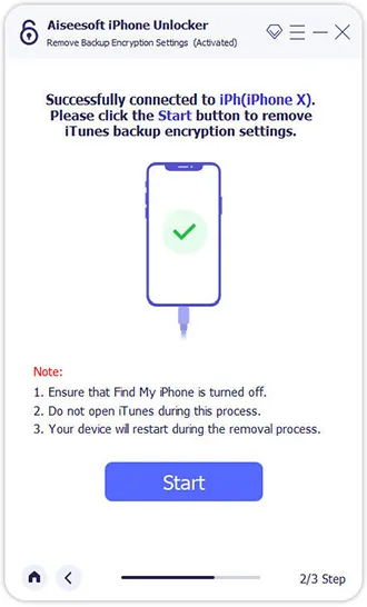remove itunes backup lock