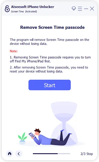 remove screen time passcode