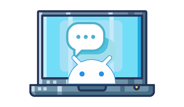 ver y enviar texto de Android desde la computadora