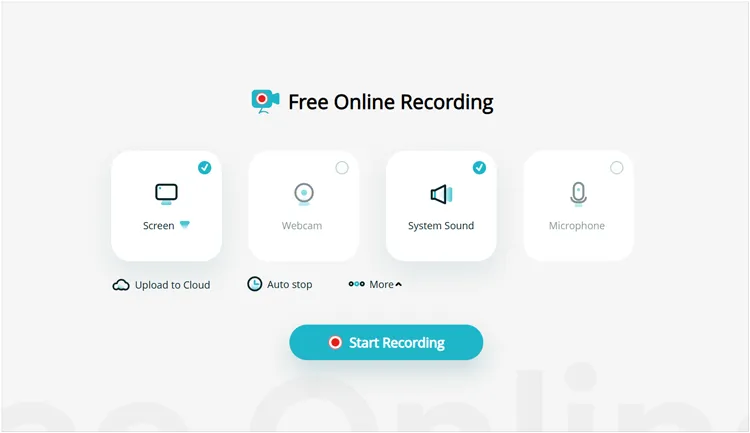 Bildschirmaufzeichnungstool für Windows 10 – Apower Online-Bildschirmrekorder