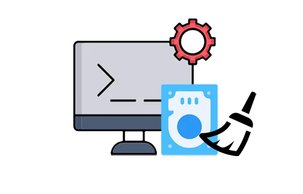 clean a disk using cmd