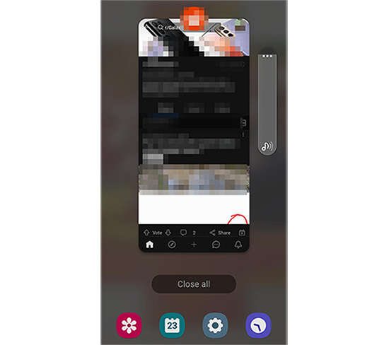close other apps