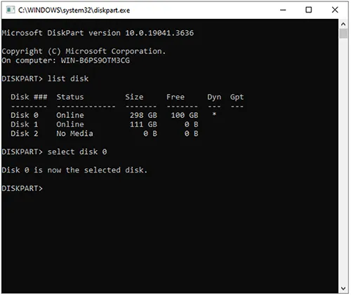 wipe hard drive with command prompt