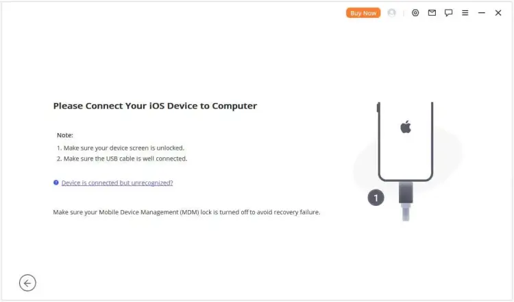 将 iPhone 连接到电脑