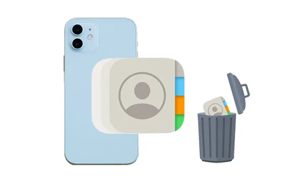 how to delete all contacts on iphone