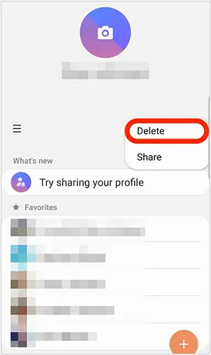 在 Android 上手动删除联系人