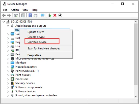 Réinstallez le pilote VoiceMod pour résoudre le problème de VoiceMod.
