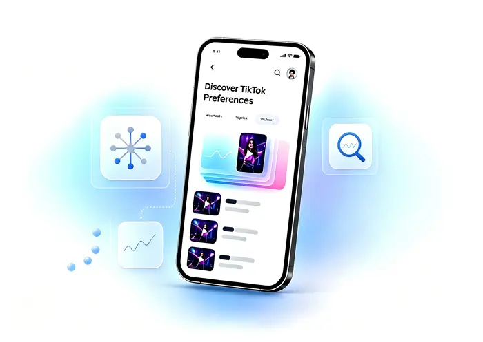 discover tiktok preferences