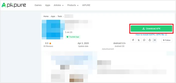 download apk files from apkpure