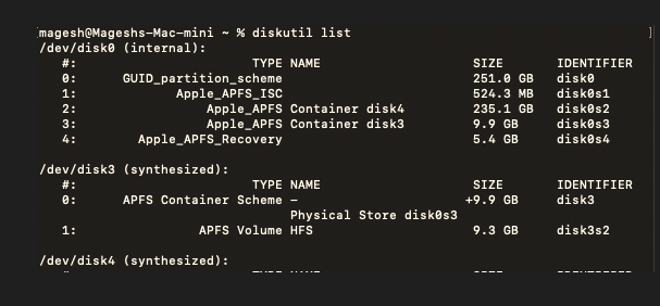 wipe an sd card with terminal on mac