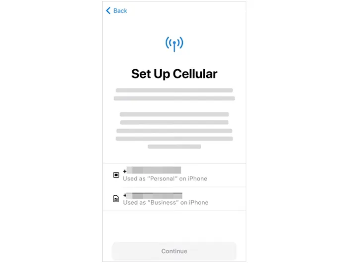 transfer phone number with esim quick transfer