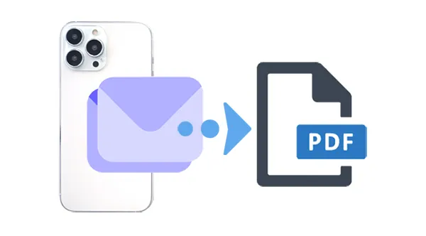 exporter des messages texte d'un iPhone vers un PDF