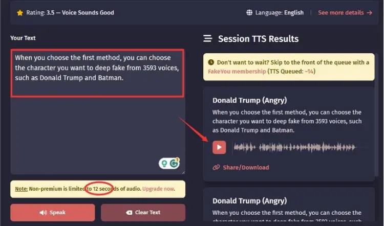 Comment utiliser la synthèse vocale FakeYou ?