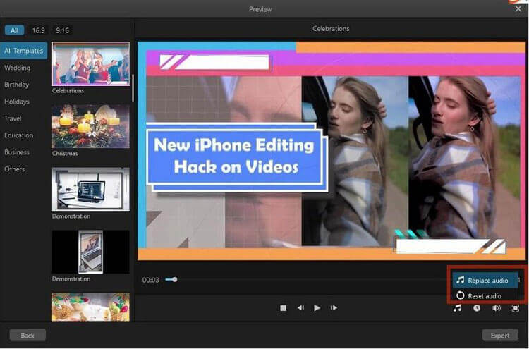 adjust your video