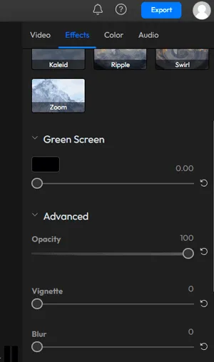 increase video quality with flixier