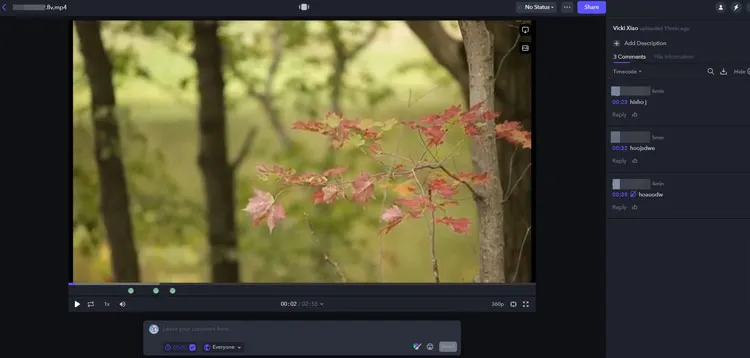enhance video quality with frame io