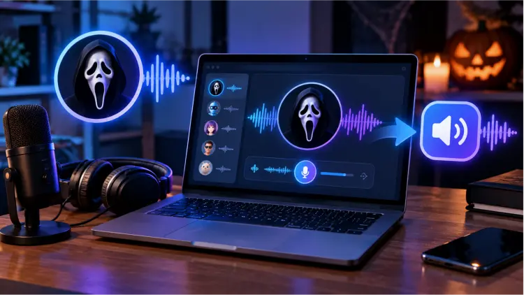 ゴーストフェイスの声を変える