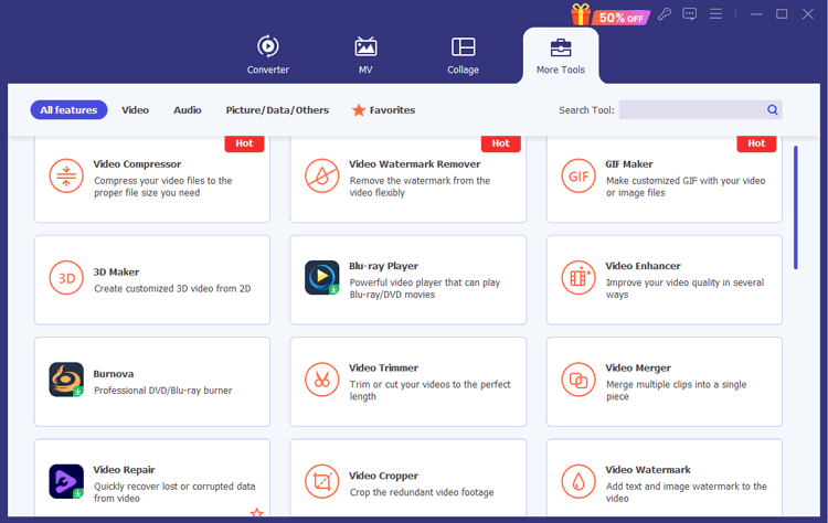 access video merger on more tools