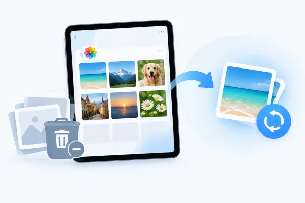 Comment récupérer des photos supprimées d'un iPad ?