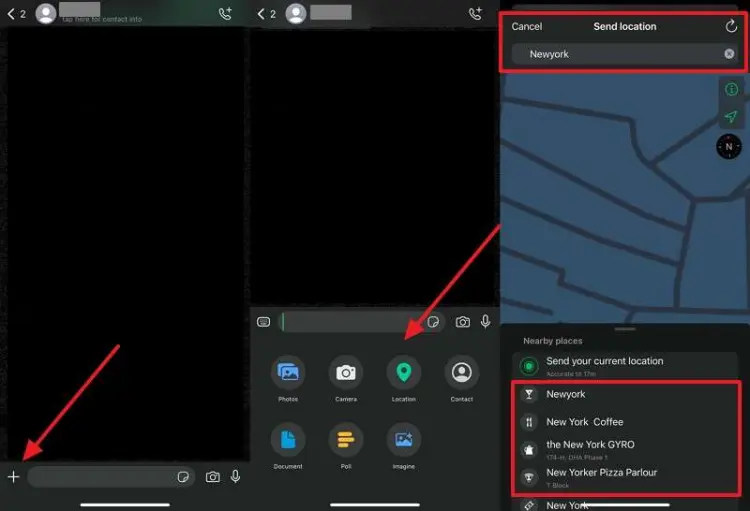 come inviare una posizione falsa su WhatsApp su iPhone
