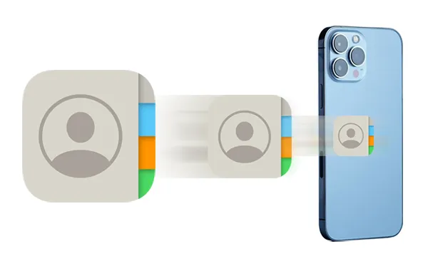 how to import contacts to iphone