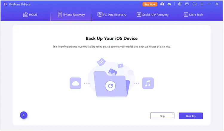 在恢復 icloud 備份之前備份您的 iPhone 數據