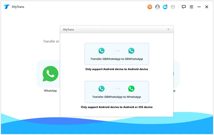 transfer gb whatsapp data