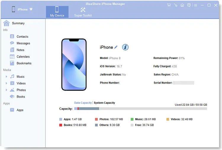 save iphone messages with iphone manager
