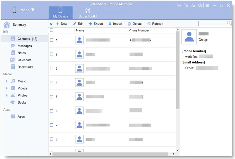 transfer files from iphone to pc via iphone manager