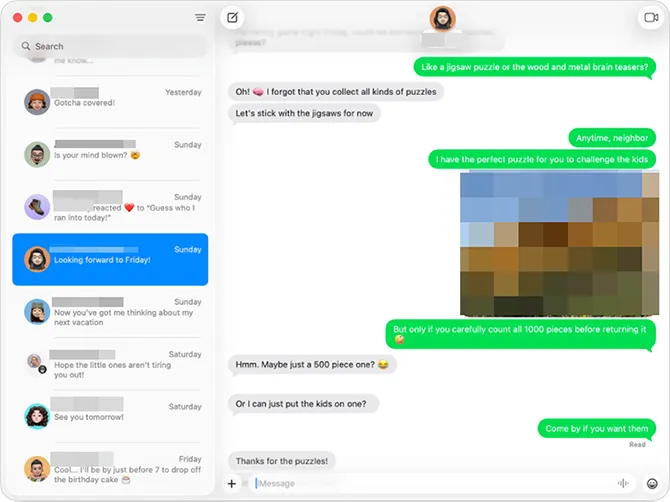 copy entire text conversation on iphone using mac