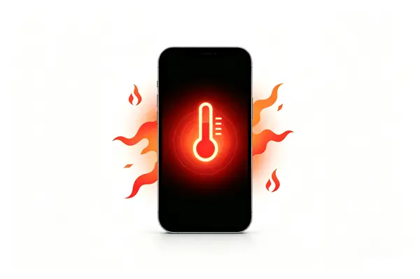 Surchauffe de l'iPhone après la mise à jour