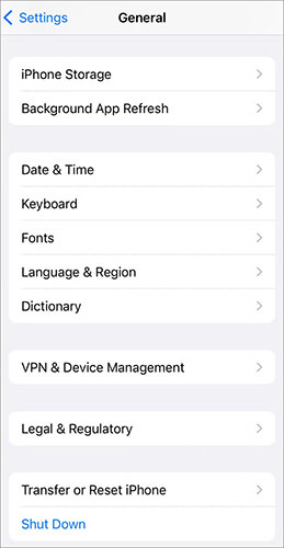 Des SMS ont disparu de mon iPhone - j'ai éteint mon iPhone.