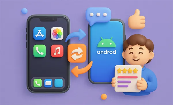 Aplicación de transferencia de iPhone a Android