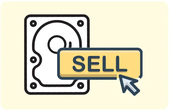 is it safe to sell used hard drives