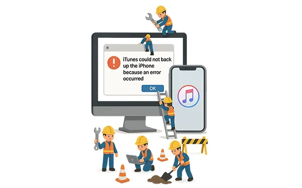 Cómo solucionar si iTunes no pudo hacer una copia de seguridad del iPhone porque se produjo un error