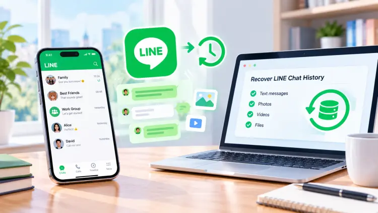 恢复 Line 聊天记录