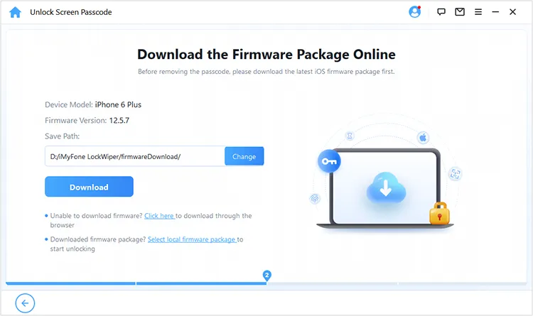 download the firmware package