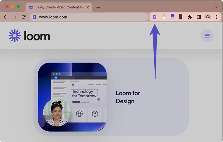 usar el grabador de pantalla Loom en Mac