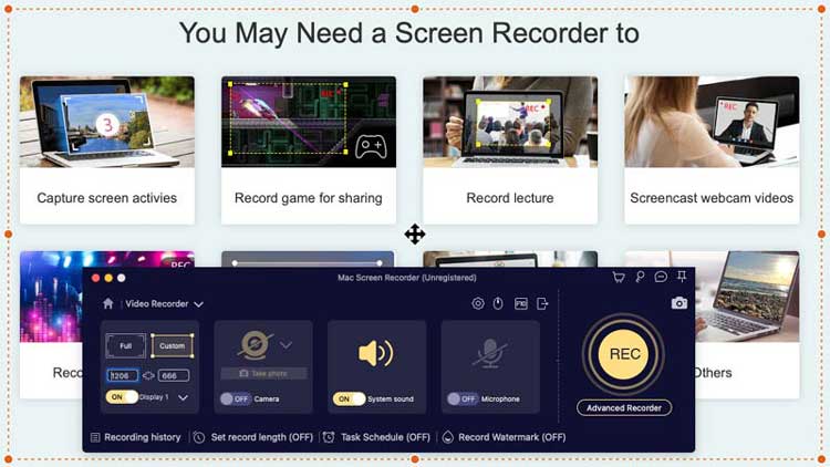 custom video recording