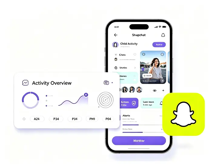 monitorare le attività su Snapchat