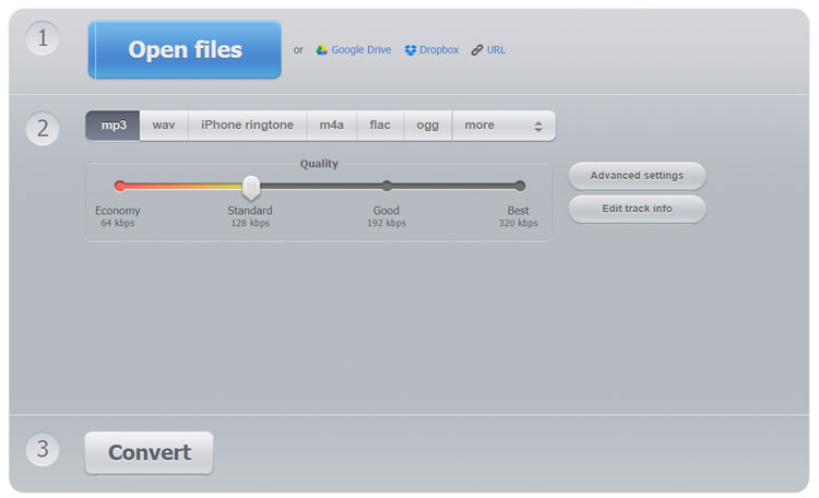 convert mov to mp3 with online audio converter
