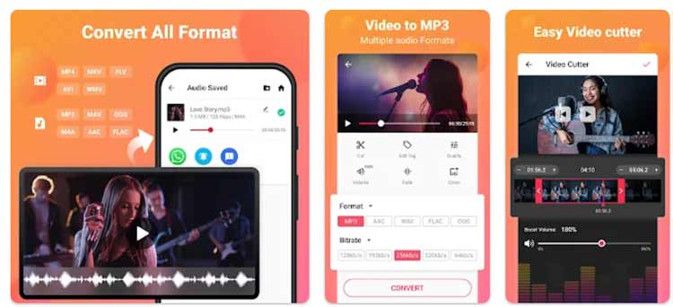 convert mov to mp3 with video to mp3 converter