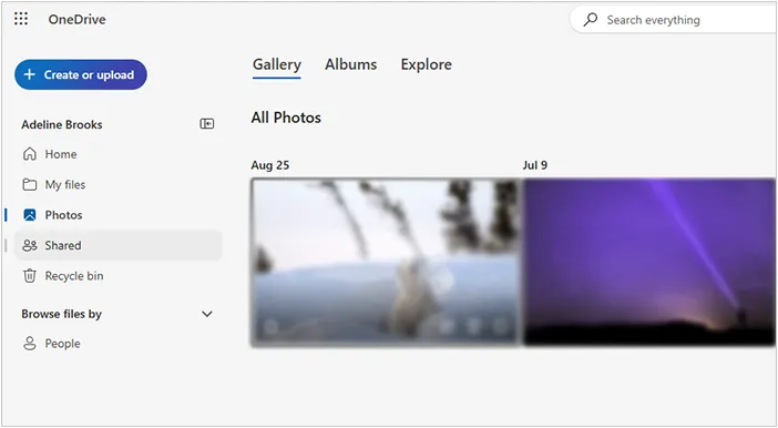Ver fotos del iPhone en la PC con OneDrive